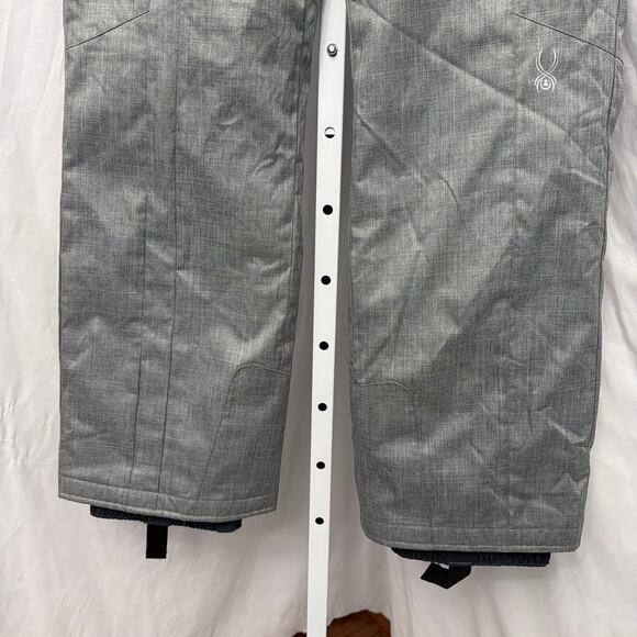 Spyder Snow Pants Womens Size 10 Ski Snowboard Gray Insulated - Picture 8 of 15